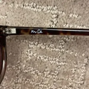 Max Cole Sunglasses MC 1495 COL 10 Brown Gold Round Frames with Brown Lenses Max Cole Tortoise Brown Gold Aviator Frame Eyeglasses MC  main image 3